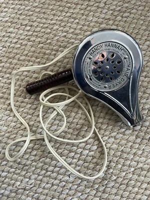 SECADOR DE PELO ELÉCTRICO HANNAH MÓVIL AÑOS 50/RETRO Foto 1 de 4