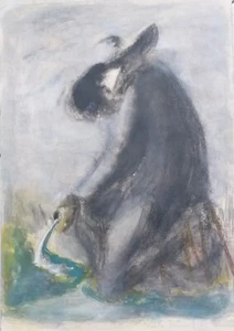 ROBERTO BARNI - Tempera su carta - Foto 1 di 10