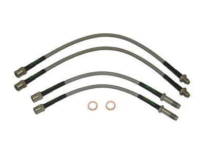 BMW SERIE 5 E39 M5 530 535 ACERO INOXIDABLE TRENZADO LÍNEAS DE FRENO KIT MANGUERAS AEP Foto 1 de 4