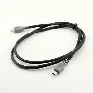 1m Mini USB B Male To Micro B Male 5 Pin OTG Converter Adapter Lead Data Cable - Picture 1 of 5