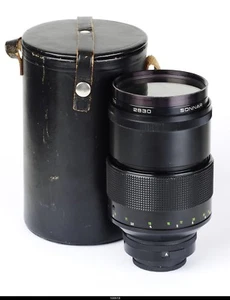 Lens Zeiss Sonnar 2.8/200mm Electric No2830 for Pentax M42 Mint - Picture 1 of 3