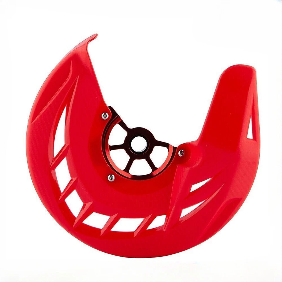 For Honda CR125R CR250R CRF 250R 450R Front Brake Disc Guard Protector 20mm Red Foto 1 de 4