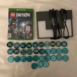 Lego Dimensions lot Simpson Jurassic Park Sonic Marvel Plates Extra With Game - Picture 1 of 6
