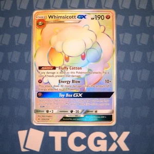 Pokemon - Whimsicott GX (Secret) - 226/214 - SM Unbroken Bonds - Holo NM - Picture 1 of 1