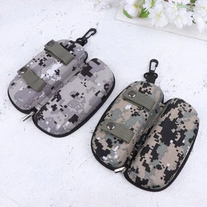 4 Pezzi Custodia per Occhiali da Sole Custodia con Cerniera Portatile Occhiali - Foto 1 di 11