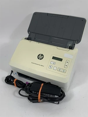 HP ScanJet Enterprise Flow 5000 s4 Color Duplex USB Scanner L2755 w/ AC *Desc* - Image 1 of 4