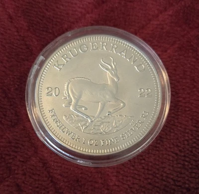 Krugerrand sudafricano 2022 (moneda comercial/ver descripción) Foto 1 de 2
