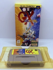 SD GUNDAM GX Nintendo Super Famicom SFC Japan Import BANDAI NTSC-J Region Locked - Picture 1 of 6