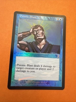 MTG - Psionic Blast - FOIL - Time Spiral Timeshifted - NM/MT - Brandy New! - Image 1 of 2