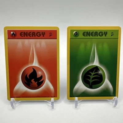 2000 Pokemon Original Base Set 2 Energy Common Set 126/130-130/130 NM - Image 1 of 4