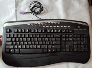 OLD GE General Electric tastiera da ufficio cablata WK0804, 19"x10" - Foto 1 di 11