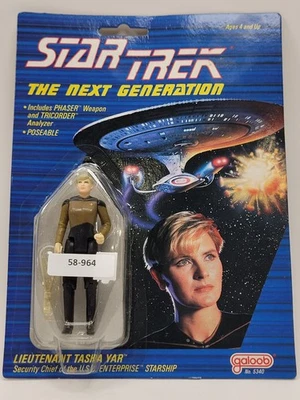 Lieutenant Tasha Yar Star Trek The Next Generation Figure Galoob 1988 - Image 1 of 4