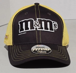 Elliot Sadler M & M's offizieller Pitcap braun & gelb Herrenhut Größe 7 5/8, #38 - Bild 1 von 7