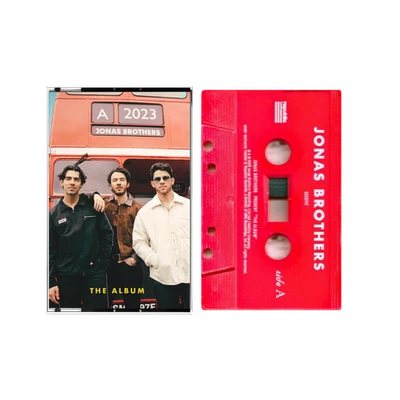 Jonas Brothers: The Album Cassette - UK Exclusive Artwork Red Shell Cassette - Image 1 of 3