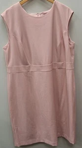 Kasper Women's TuTu Pink Size 18W Shift Dress - Picture 1 of 6