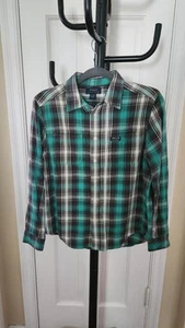 Polo Ralph Lauren Boy's Long Sleeve Button Up Plaid Shirt Size L (14-16) Cotton - Picture 1 of 10