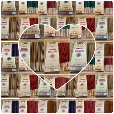 REAL INDIAN Incense Sticks Hand Rolled Joss - 100's -Buy 2 Get 1 Free-(ADD 3) - Image 1 of 4