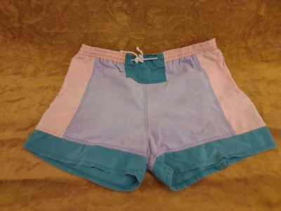 Pantalones Cortos De Colección Años 80 90 Grandes Pony Algodón Pastel EE. UU. Foto 1 de 4