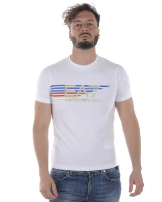 Emporio Armani EA7 Camiseta Sudadera Hombre Blanco 3ZPTA0PJM5Z 1100 Talla XL HACER OFERTA Foto 1 de 4