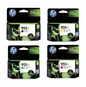 Genuine Original HP 955XL High Yield / Value Pack Ink Cartridges - Picture 1 of 6