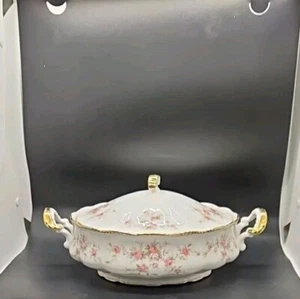 Paragon Victoriana Rosa Grande Vegetales Tureen 1ª Calidad - Imagen 1 de 10