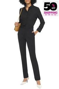 RRP €798 THE ROW Franklin Knitted Trousers US0 UK4 IT36 XS Black Made in USA - Picture 1 of 7