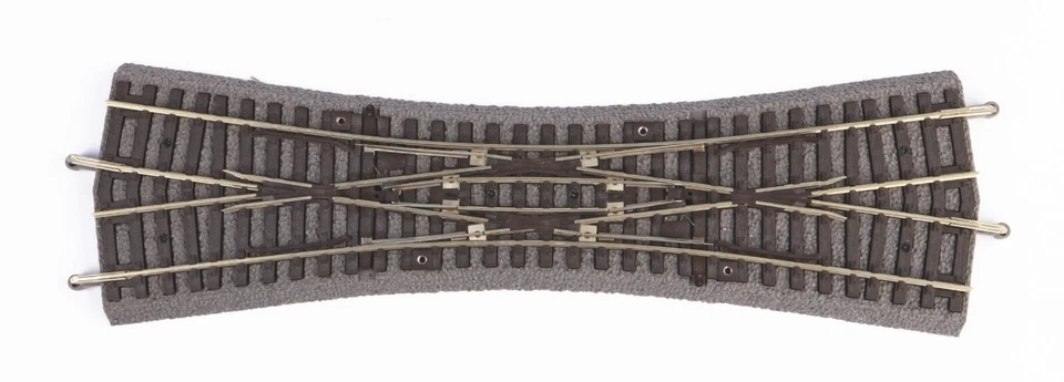 PIKO 55424 a-Track Double Crossing Soft With Bedding DKW New 1:87 - Image 1 of 1