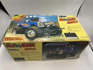 NIKKO REMOTE CONTROL VEHICLE 1984 Ford Ranger 4WD RARE WITH BOX BLUE Vintage - Picture 1 of 24