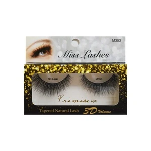 [2 pares] Miss Lashes volumen 3D - M353 - Imagen 1 de 3