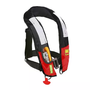 Top Quality New Manual Inflatable Life Jacket PFD Vest Kayak Fishing Boating USA - Picture 1 of 9