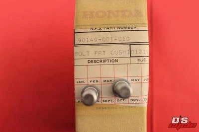 Cojín delantero perno inferior NOS HONDA C100 C200 CM90 CT90 S65 CANTIDAD 2 # 90149-001-010 Foto 1 de 4