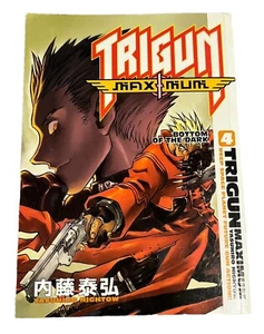 Trigun Maximum Vol 4: Bottom of  the Dark Yasuhiro Nightow Dark Horse Manga 2005 - Picture 1 of 8