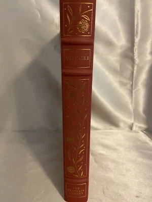 Candide & Zadig  - Voltaire  - Franklin Library -Full Leather Limited Ed. - 1977 - Image 1 of 3