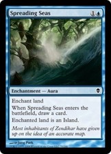 MTG magic cards 1x x1 NM-Mint, English Spreading Seas Zendikar