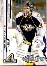 2010-11 Panini Pinnacle Mark Dekanich RC Nashville Predators #238 Artists Proof