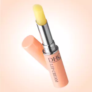 DHC Lip balm Cream Moisture with Olive oil Vitamin E and Aloe 1.5g , From Japan - Picture 1 of 5