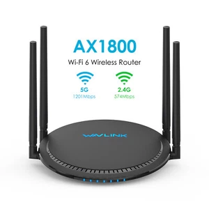 AX1800 Gigabit Wireless Internet Router Dual Band WiFi 6 Router w/TouchLink QoS - Picture 1 of 8