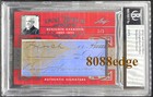 2012 LEAF OVAL OFFICE AUTO: BENJAMIN HARRISON #2/5 CUT AUTOGRAPH 23rd PRESIDENT