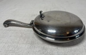Vintage Silent Butler/Crumb Catcher Silver Plate WMA ROGERS Decorative Handle - Picture 1 of 10