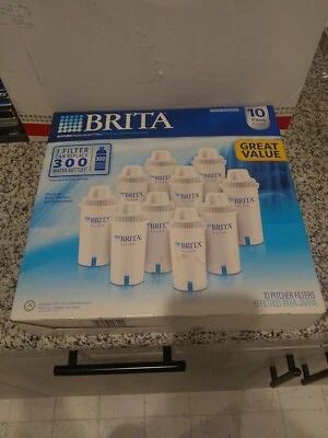 Brita 10 Pack Pitcher Replacement Filters  * Fits in all Pitcher and Dispensers  - Image 1 of 2