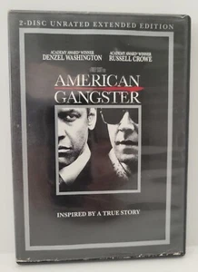 American Ganster (2008 - DVD 2 Disc Unrated Extended) Denzel Washington - Picture 1 of 4