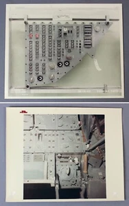 APOLLO SPACECRAFT control panels original photographs 1967-68 NASA and Rockwell - Picture 1 of 12