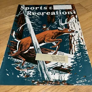 Noviembre 1958 DEPORTES Y RECREACIÓN Minnesota/Wisconsin Outdoors Resorts/Lodges - Imagen 1 de 24