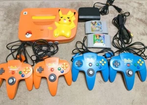 Nintendo 64 Edición Pikachu Cuerpo - Color Naranja - Imagen 1 de 11