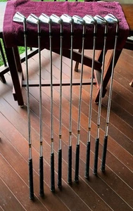 Vintage Jack Nicklaus Golden Bear Macgregor Complete Iron Set 3-PWedge-SWedge - Picture 1 of 8