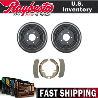 Kit de tambores de freno traseros y zapatas de freno para Ford F-150 2000 1999 1998 1997 NUEVO Foto 1 de 4