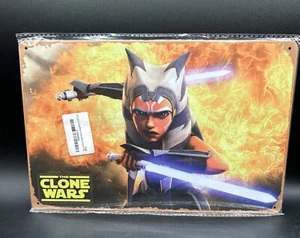 Clone Wars Ashoka Metallschild - Bild 1 von 3