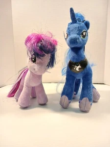 Ty My Little Pony PRINCESSES Luna & Twilight Sparkle Lot of 2 - Picture 1 of 10