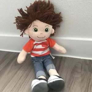 Playtime by Eimmie Soft Baby Rag Doll Dress Up 14” Boy Lovey Jeans Shirt Fabric - Picture 1 of 6
