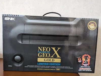 SNK NEO GEO X GOLD ENTERTAINMENT SYSTEM Japan Tommo - Cables Not Included - Image 1 of 4